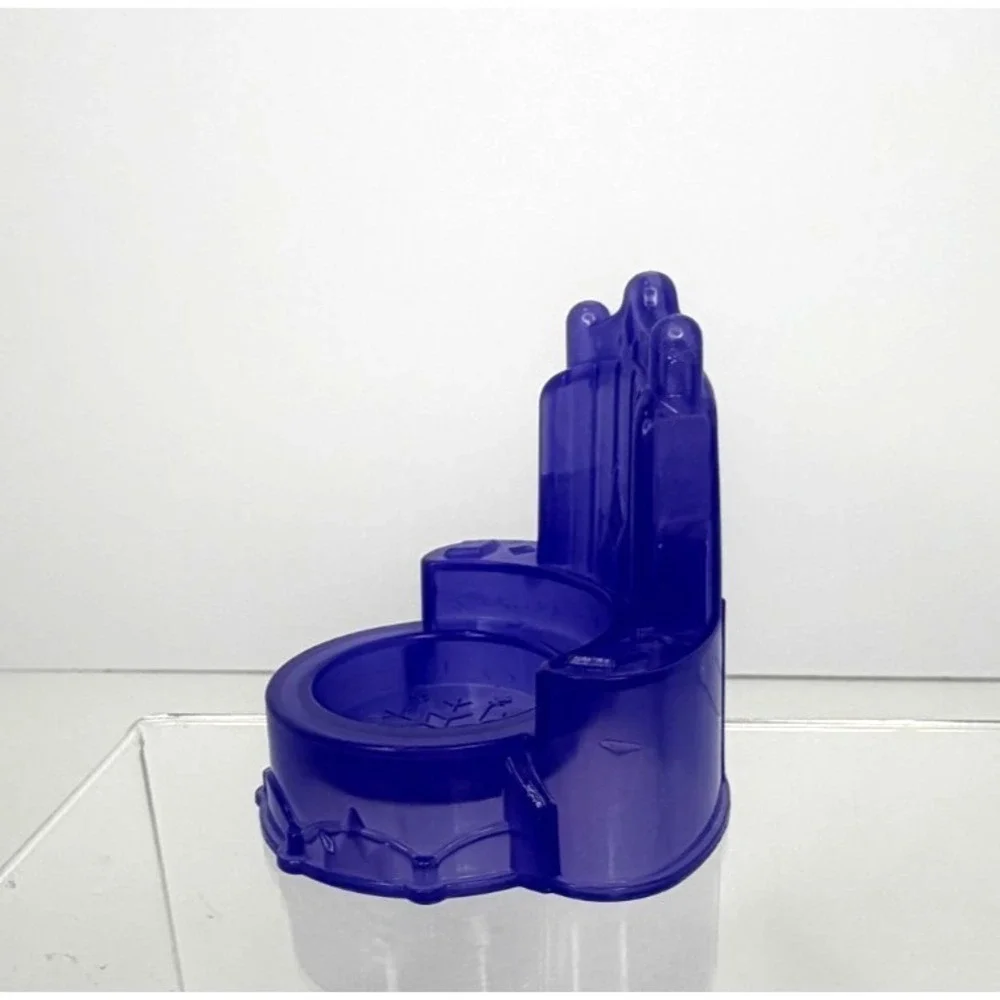 Fisher Price Little People Frozen Purple Glittery Throne Chair Palace Disney - Picture 4 of 4